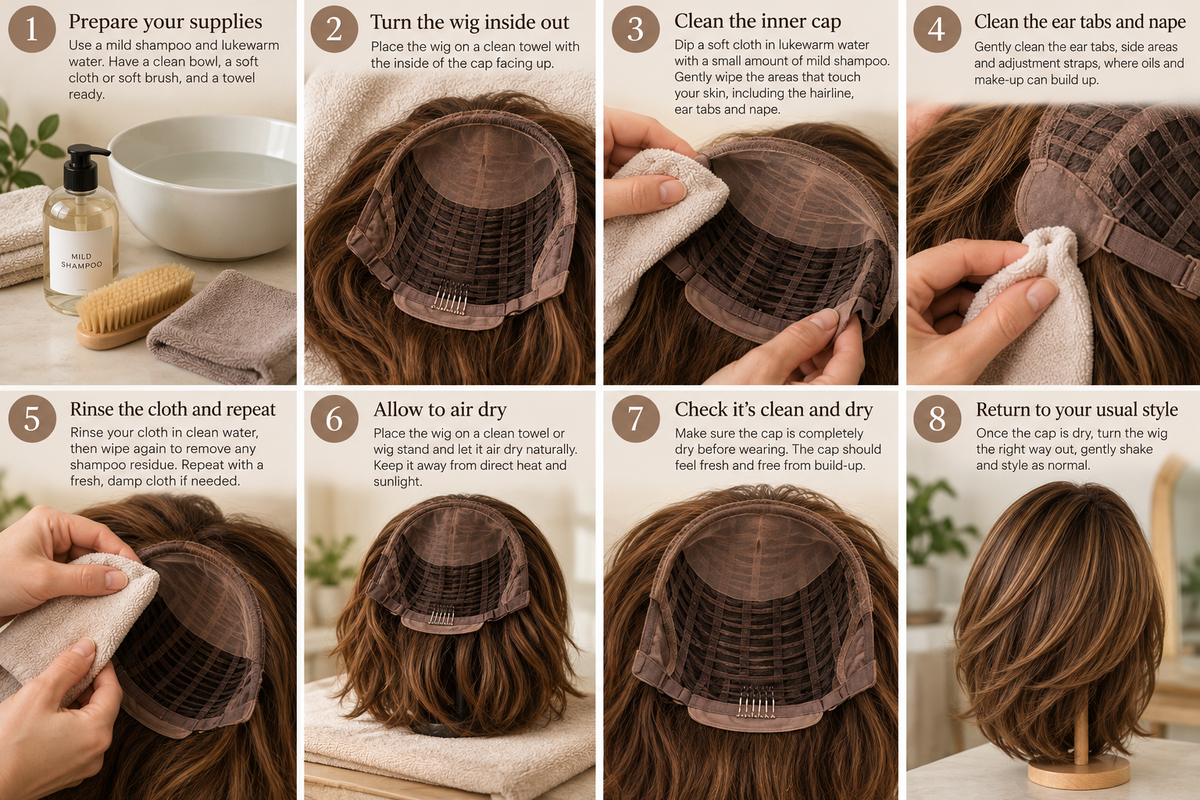 Wig Cap Cleaning Guide