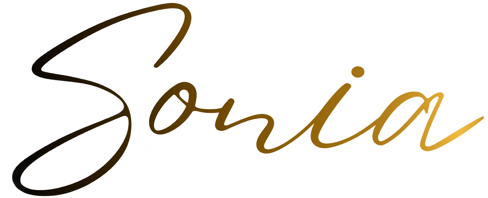 Sonia's signature
